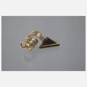 Anhänger mit Onyxbesatz