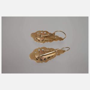 Paar Historismus Ohrhänger