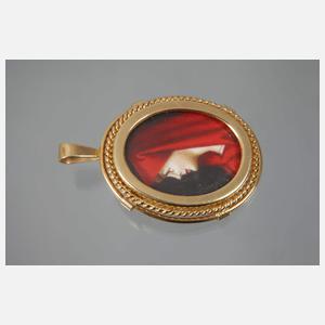 Anhänger mit feiner Malerei