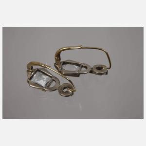 Art déco Paar Ohrringe