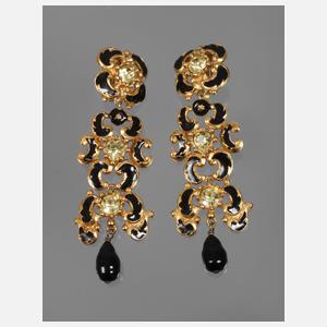 Christian Lacroix Paar Ohrclips
