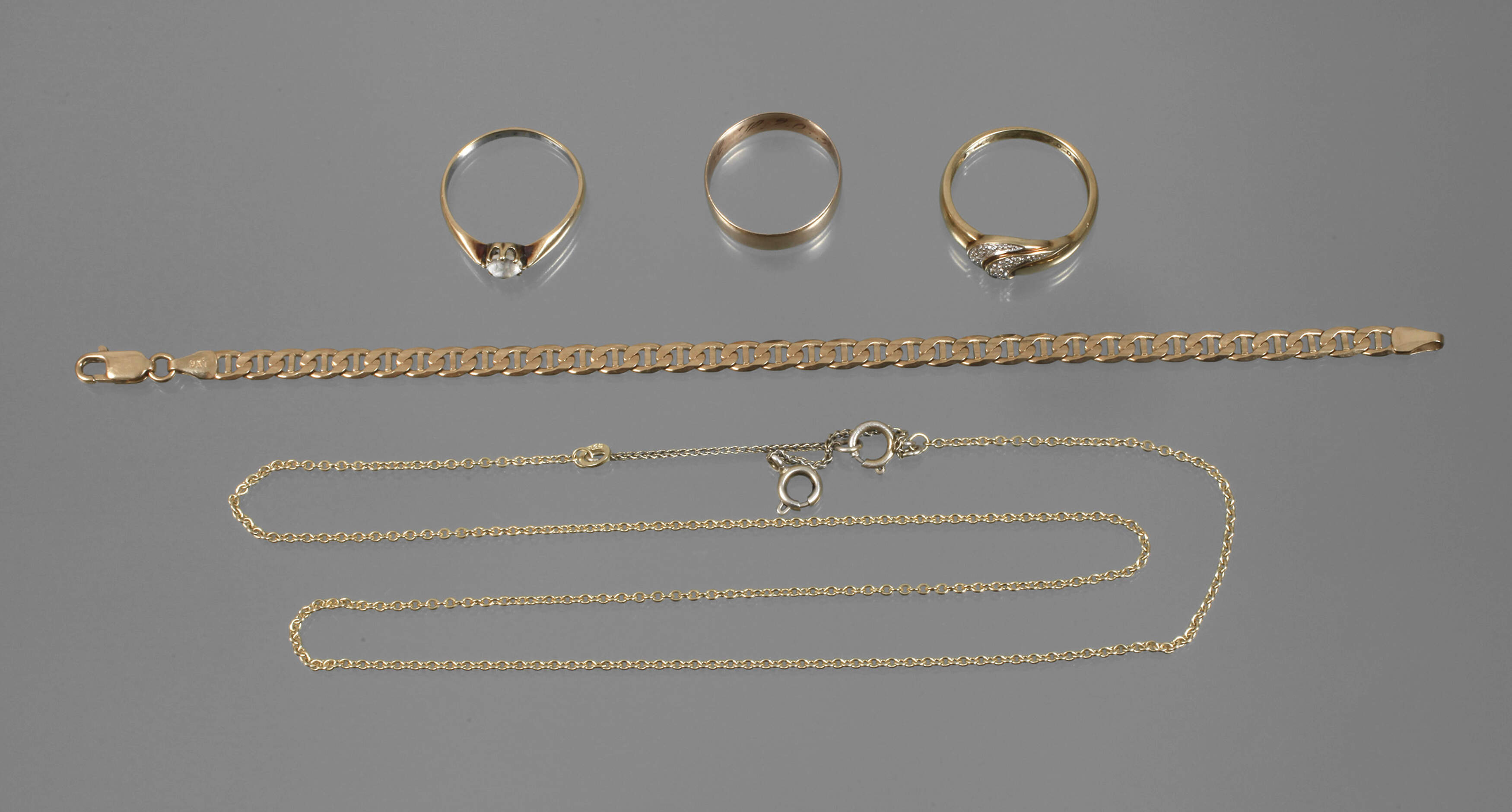 Konvolut Goldschmuck