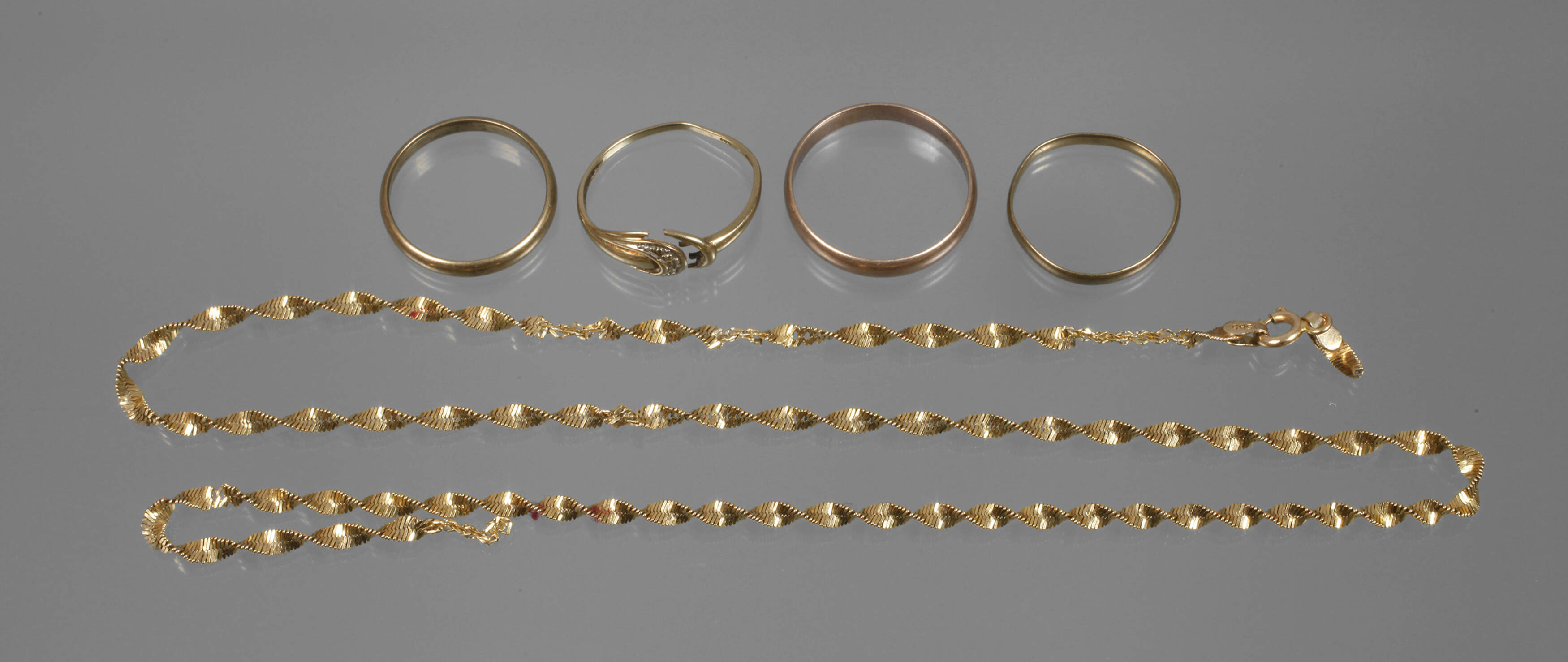 Konvolut Goldschmuck