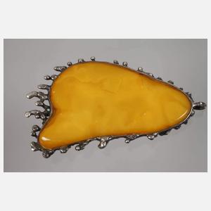 Großer Bernsteinanhänger