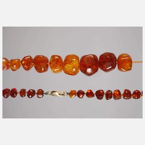 Konvolut Bernsteincolliers