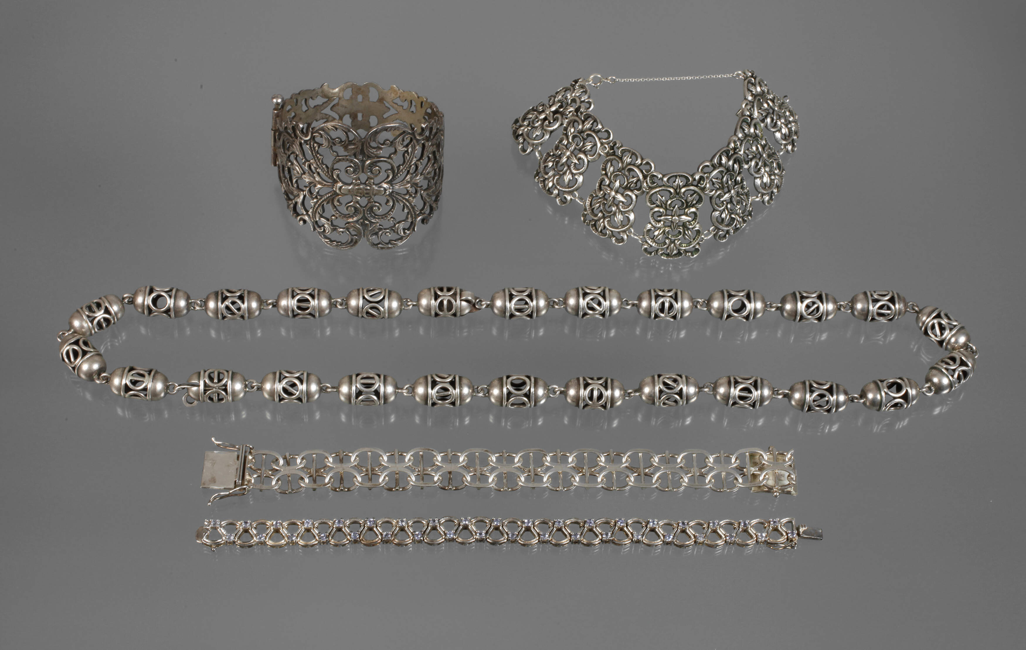 Konvolut Silberschmuck