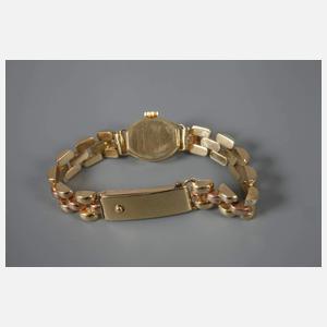 Nostrana Damenarmbanduhr Gold