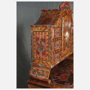 Bäuerliche Aufsatzkommode barock