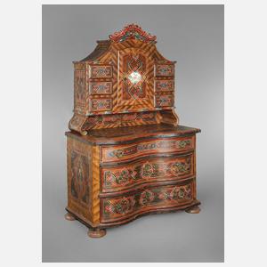 Bäuerliche Aufsatzkommode barock