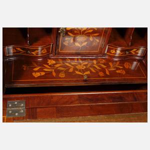 Intarsierter Schrägklappensekretär