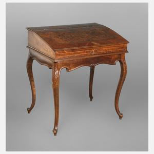 Kleiner Schrägklappensekretär barock