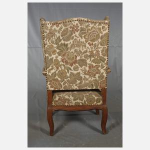 Ohrenbackensessel Barock