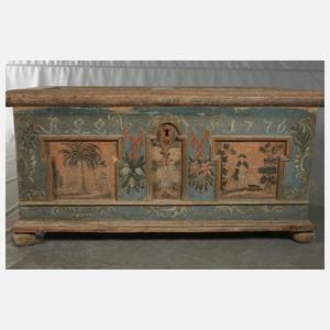 Bäuerliche Barocktruhe