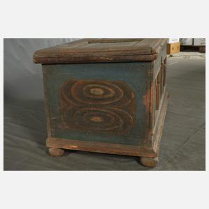 Bäuerliche Barocktruhe