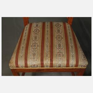 Paar klassizistische Stühle