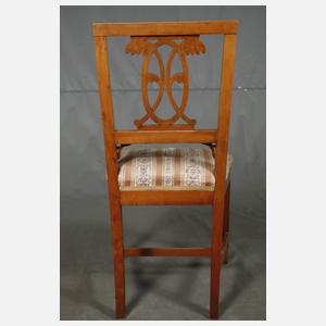 Paar klassizistische Stühle