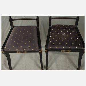 Zwei Stühle Regency