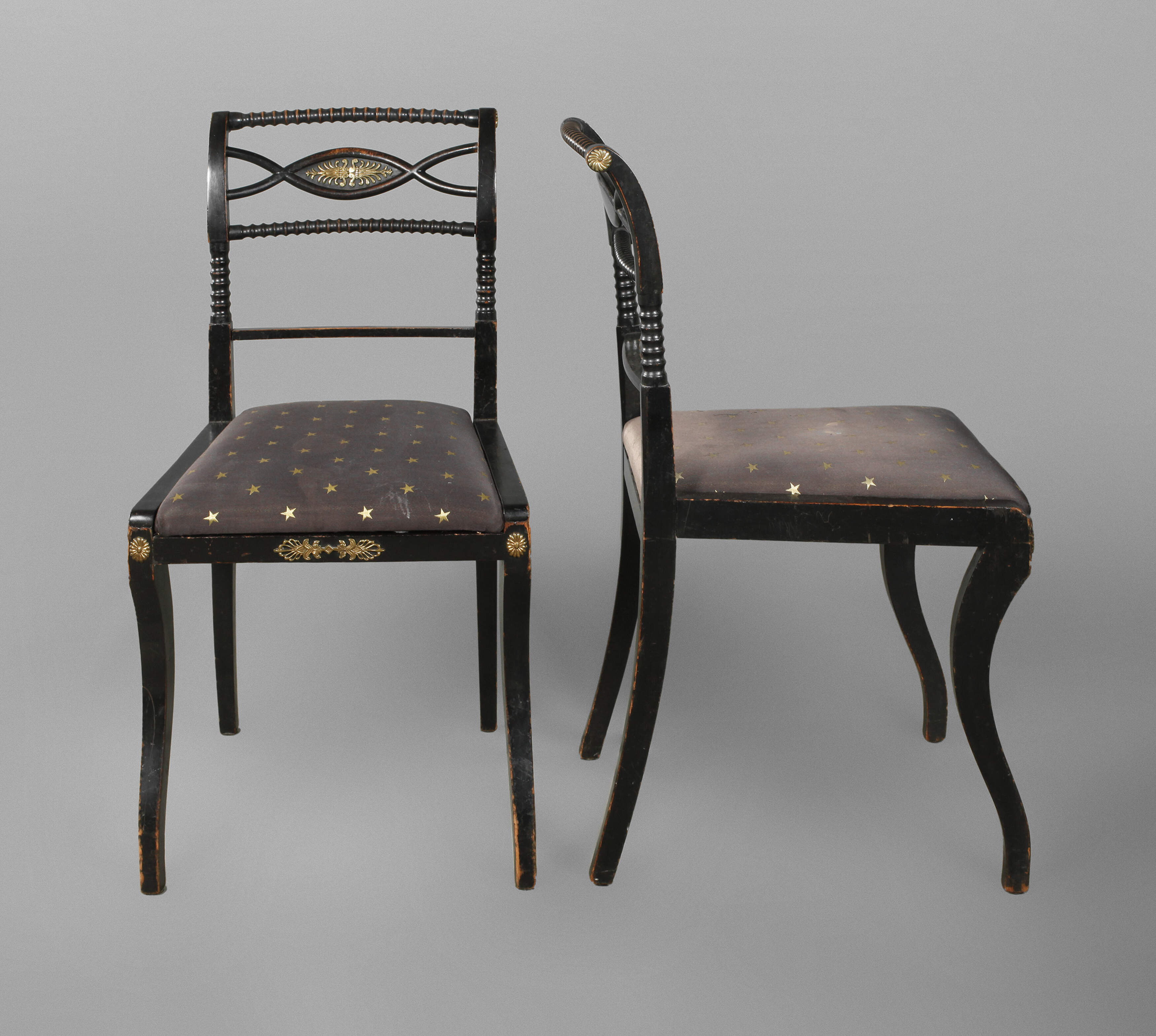 Zwei Stühle Regency