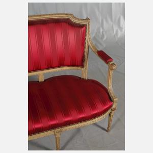 Klassizistische Polsterbank