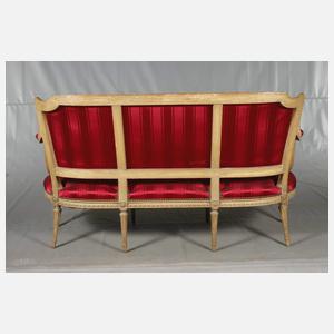 Klassizistische Polsterbank