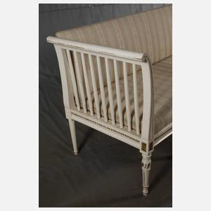 Klassizistische Sitzbank