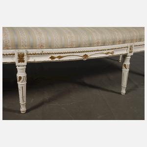Klassizistische Sitzbank