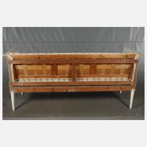 Klassizistische Sitzbank