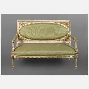 Klassizistische Sitzbank