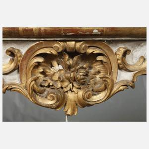 Wandkonsole im Barockstil