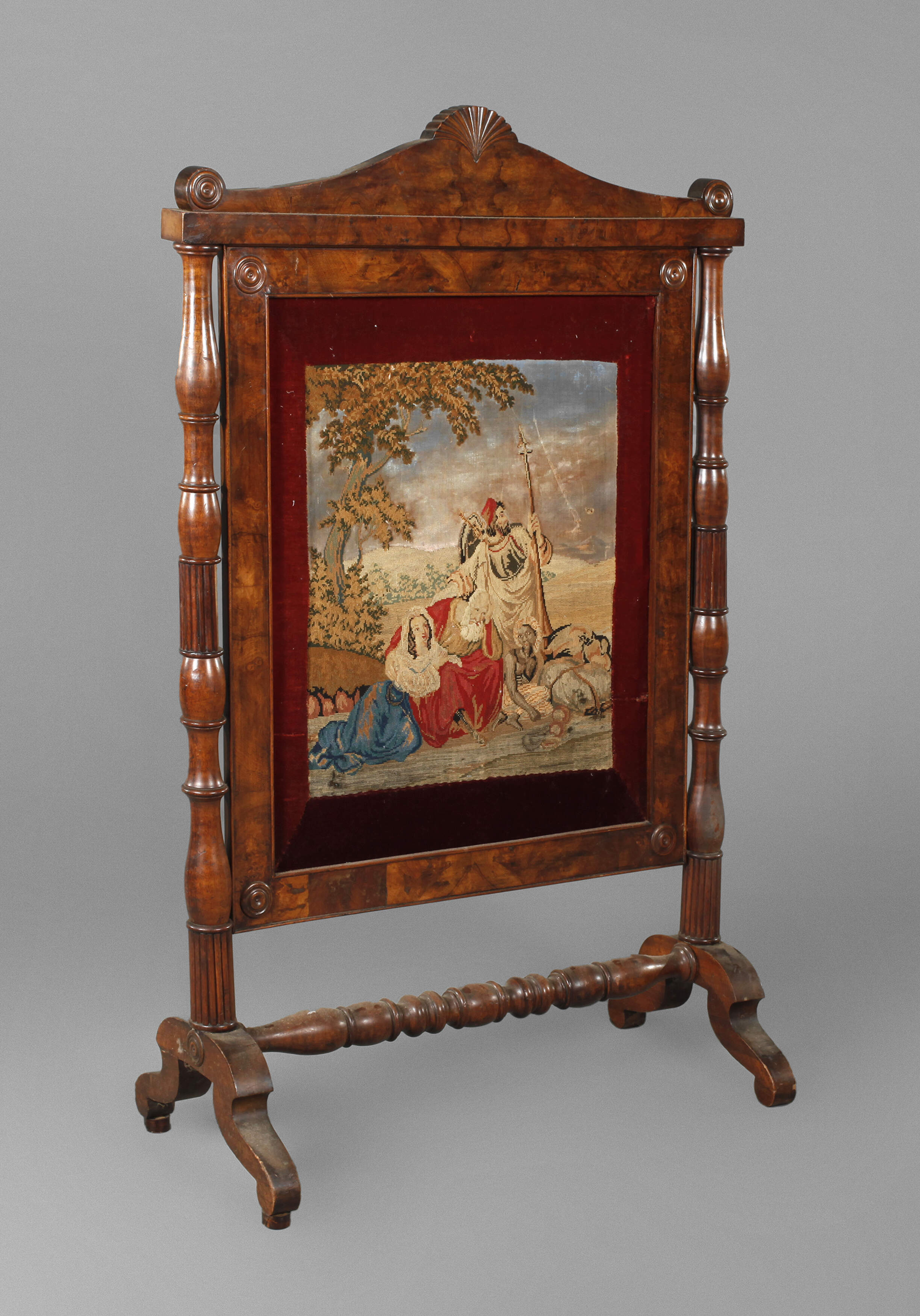 Ofenschirm Biedermeier