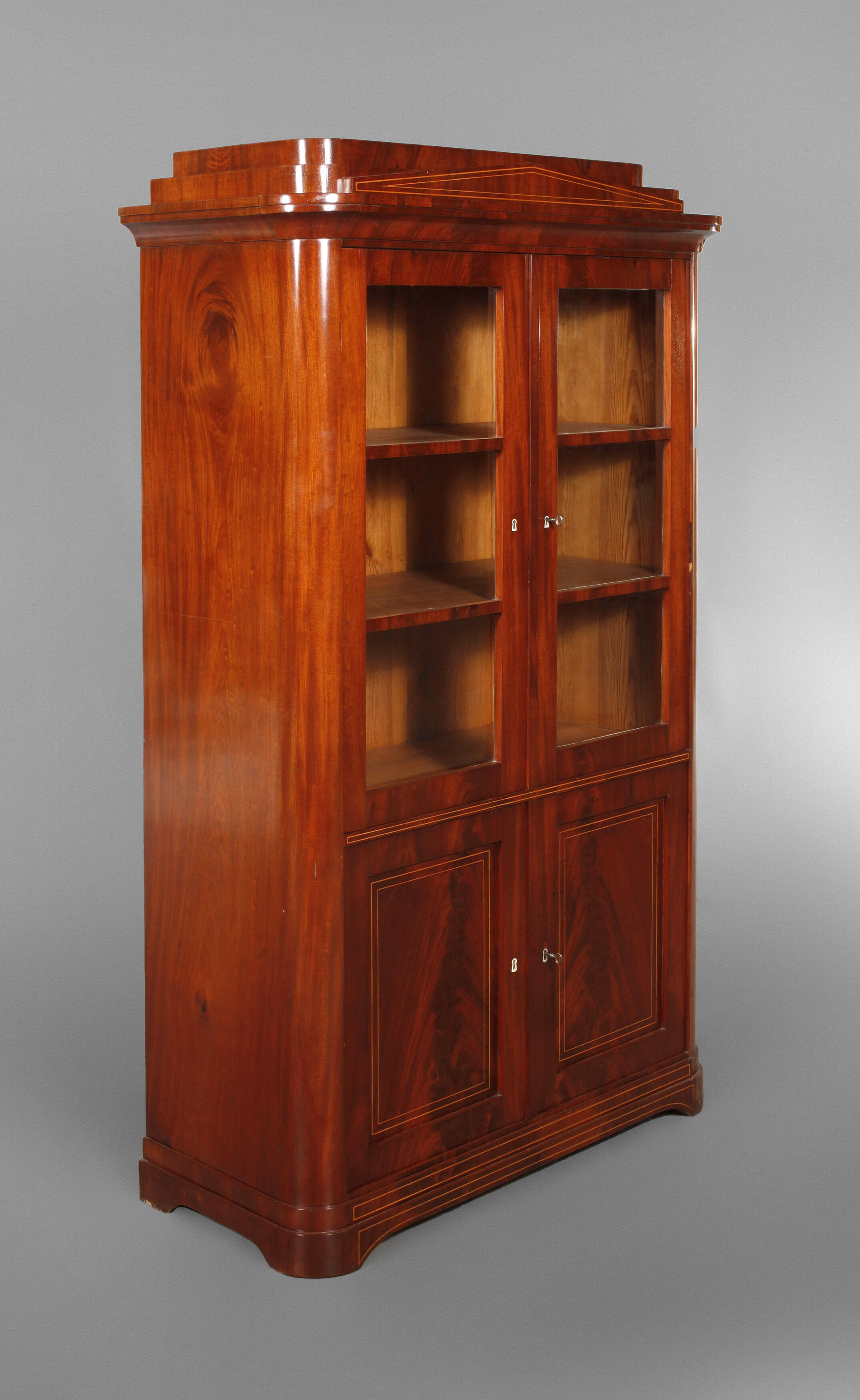 Bücherschrank Biedermeier