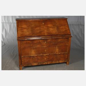 Schrägklappensekretär Biedermeier