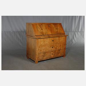 Schrägklappensekretär Biedermeier