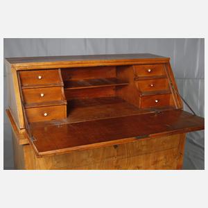 Schrägklappensekretär Biedermeier