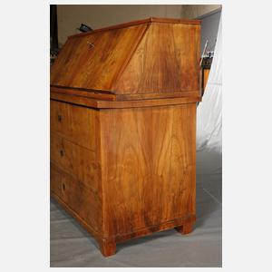 Schrägklappensekretär Biedermeier