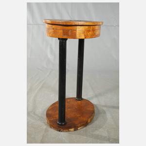 Ovaler Beistelltisch Biedermeier