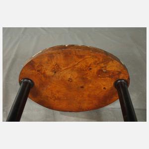 Ovaler Beistelltisch Biedermeier