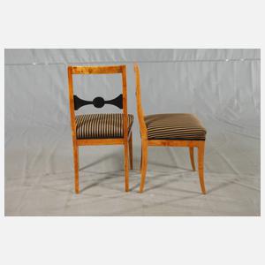 Vier Stühle Biedermeier