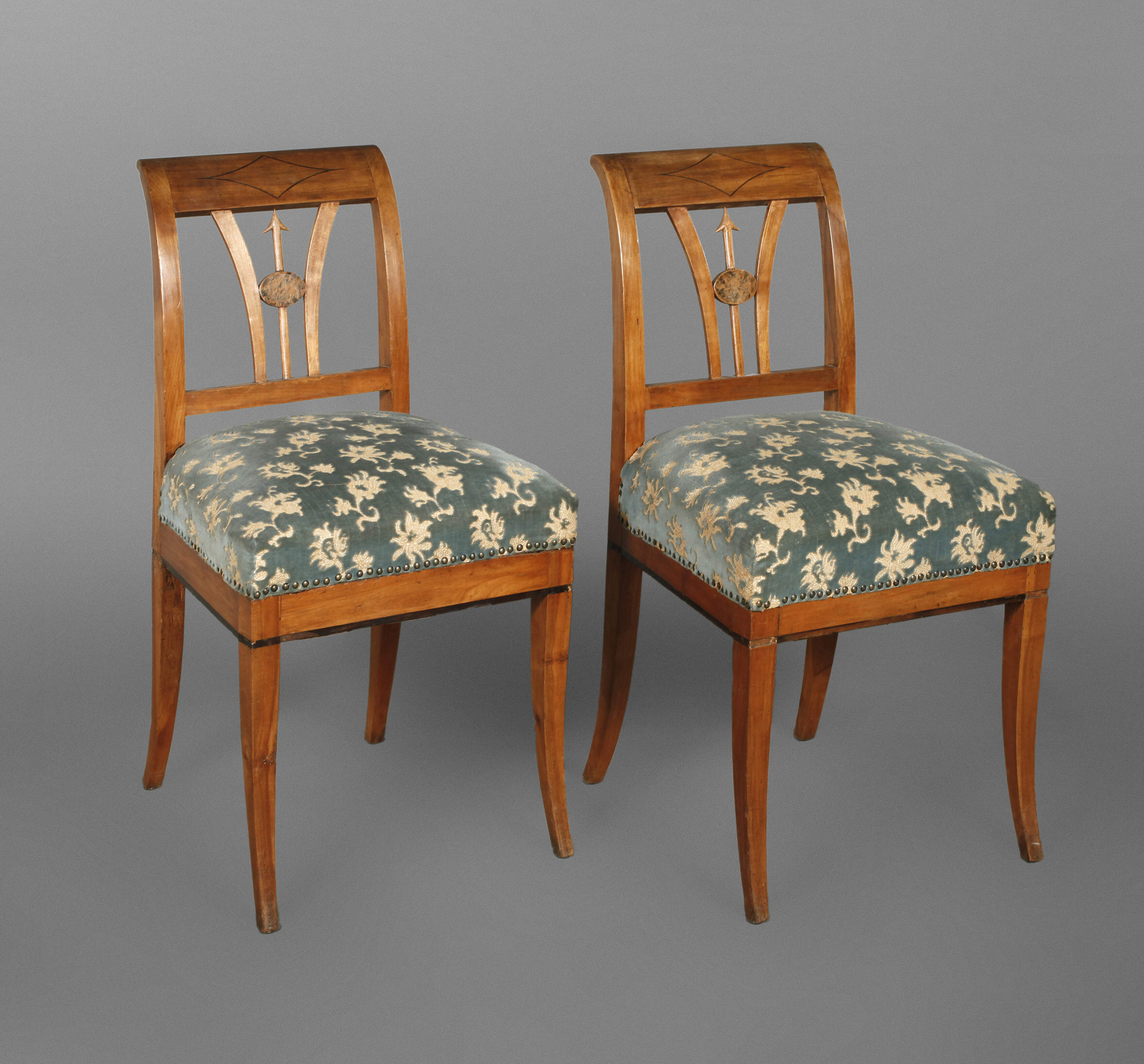 Paar Biedermeierstühle