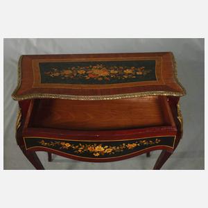 Intarsierter Konsoltisch