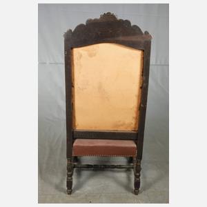 Ohrenbackensessel Neorenaissance