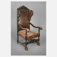 Ohrenbackensessel Neorenaissance111