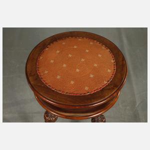 Großer Klavierhocker Historismus