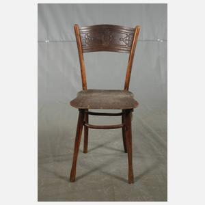 Acht Kaffeehausstühle Kohn