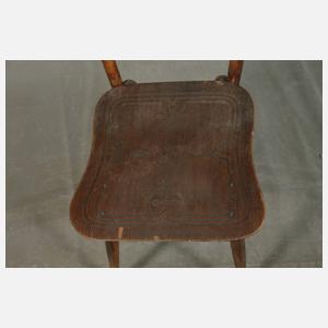 Acht Kaffeehausstühle Kohn