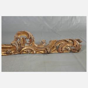 Paar barocke Schnitzereien