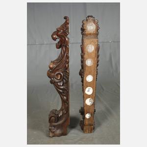 Paar große Karyatiden Historismus