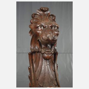 Paar große Karyatiden Historismus