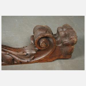 Paar große Karyatiden Historismus