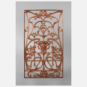 Fenstergitter Jugendstil